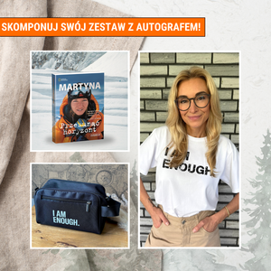 ZESTAW ŚWIĄTECZNY I AM ENOUGH. Z AUTOGRAFEM