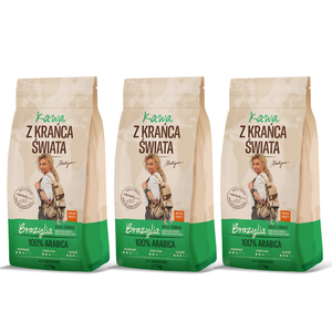 ZESTAW 3 X BRAZYLIA: Kawa z krańca świata
