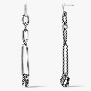 KOLCZYKI SREBRNE FREEDOM FOREVER