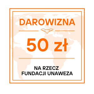 Darowizna na rzecz Fundacji UNAWEZA - 50 zł