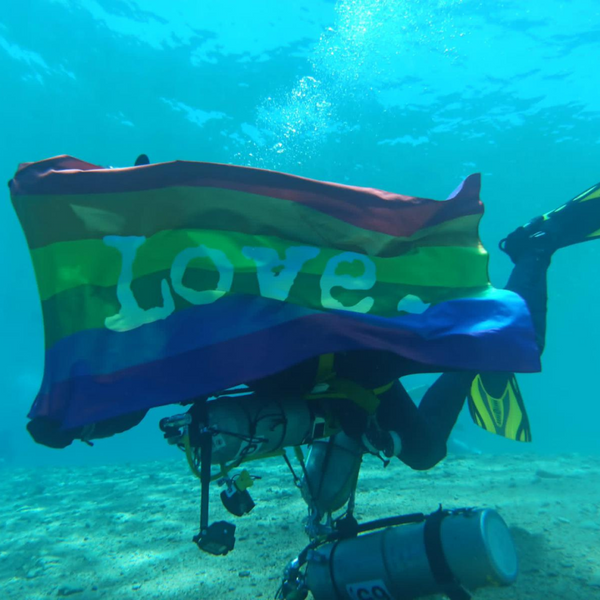 Ręcznik - flaga '#PRIDE Love.'