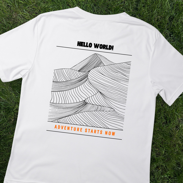 T-shirt oversize ''HELLO WORLD!''