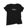 T-shirt 'HOPE.' black