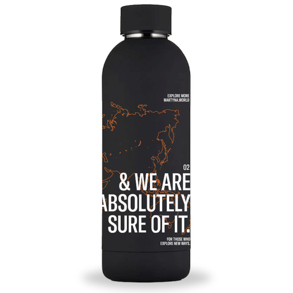 Kubek termiczny 'NIEMOŻLIWE NIE ISTNIEJE" black