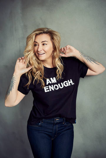 NEW EDITION T-shirt 'I AM ENOUGH' black