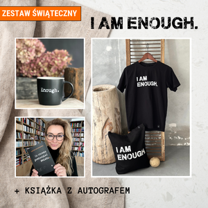 ZESTAW ŚWIĄTECZNY I AM ENOUGH. Z AUTOGRAFEM