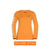 Longsleeve Sky Thermal orange - damski 