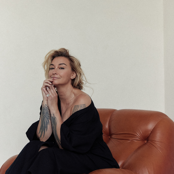 Długa asymetryczna sukienka kimono "THE ONE BLACK"