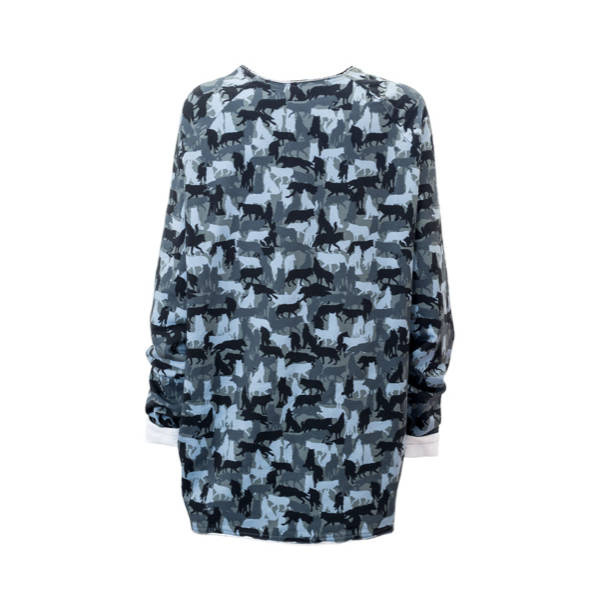 BLUZA OVERSIZE #FREEDOM MORO - ROZMIAR M/L