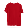 T-shirt oversize 'I AM ENOUGH' red limited edition