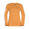 Longsleeve Sky Thermal orange - damski 