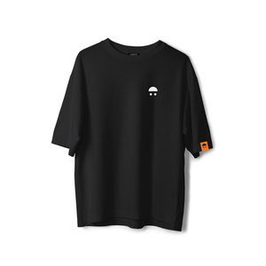 T-shirt oversize 'MŁODE GŁOWY®' - black