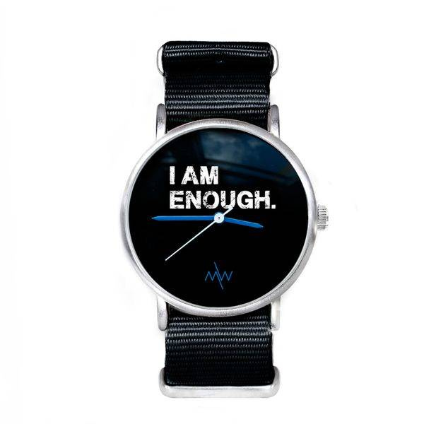 Zegarek 'I AM ENOUGH' black