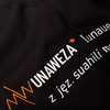 T-shirt #UNAWEZA z biobawełny black