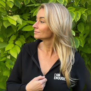 Bluza rozpinana 'I AM ENOUGH.'