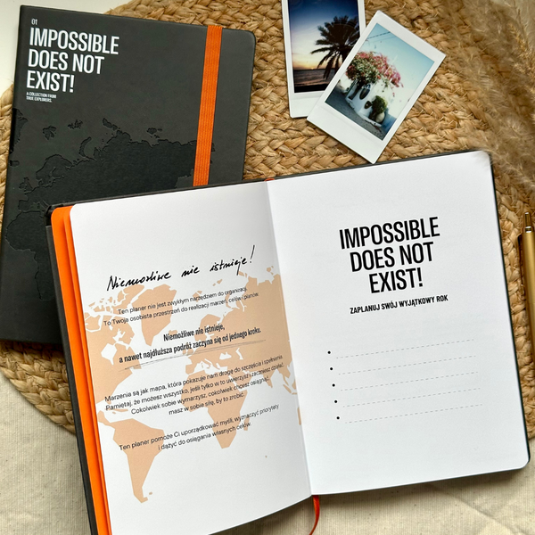 Planer roczny 'NIEMOŻLIWE NIE ISTNIEJE' z autografem