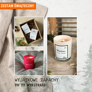 ŚWIĄTECZNY ZESTAW ŚWIEC - TO TY WYBIERASZ