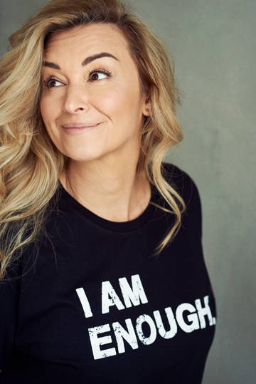 NEW EDITION T-shirt 'I AM ENOUGH' black