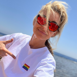 T-SHIRT #PRIDE Love. WHITE