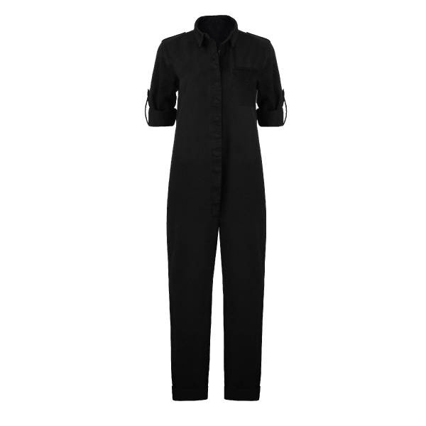 Kombinezon onesie z długimi nogawkami ALL CASUAL VINTAGE black 