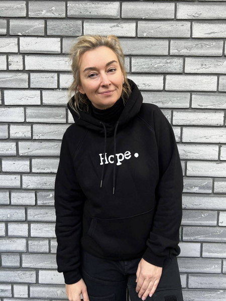 Bluza 'HOPE.' black