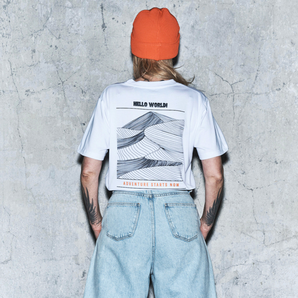 T-shirt oversize ''HELLO WORLD!''