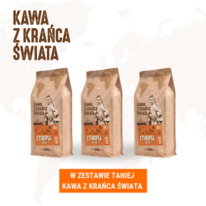 Zestaw: Kawa z krańca świata ETHIOPIA x 3