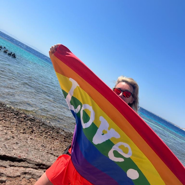 Ręcznik - flaga '#PRIDE Love.'