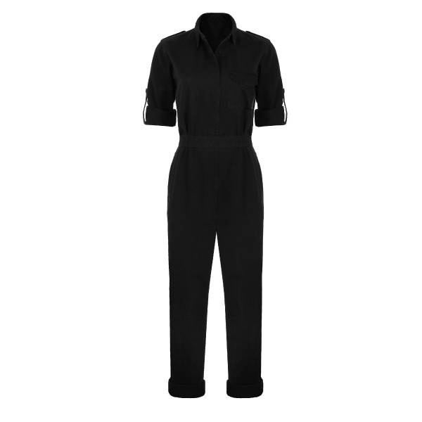 Kombinezon onesie z długimi nogawkami ALL CASUAL VINTAGE black 