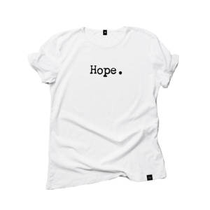T-shirt 'HOPE.' white