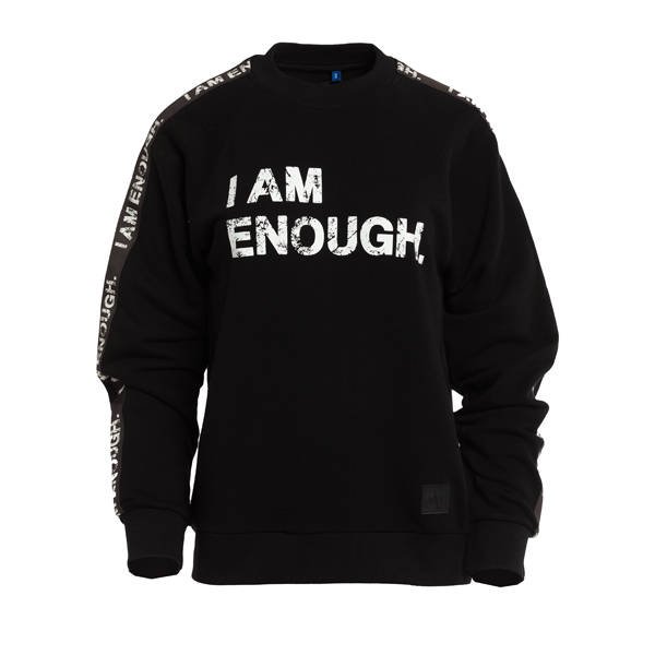 Bluza 'I AM ENOUGH' black