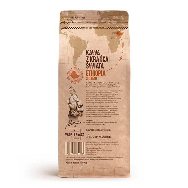 Kawa z krańca świata ETHIOPIA 1 kg