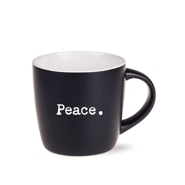 Kubek ceramiczny 'PEACE.'