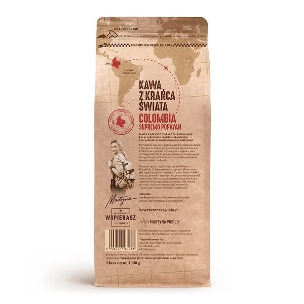 Zestaw: Kawa z krańca świata COLOMBIA x 3