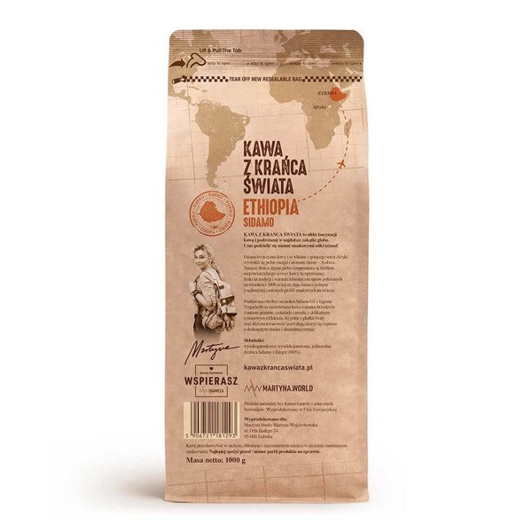 Zestaw: Kawa z krańca świata ETHIOPIA x 3