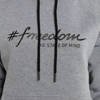 Bluza #FREEDOM grey