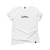 T-shirt 'LOVE.' white